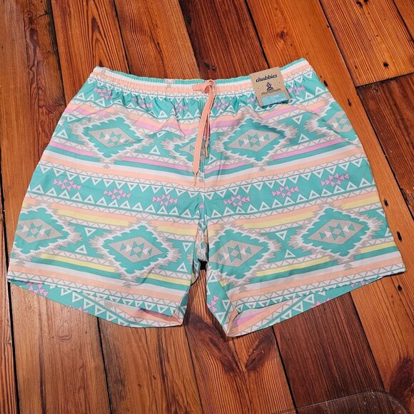 CHUBBIES Men's The En Fuegos 5.5" Swim Trunk 2 in 1 Liner X Large - Picture 6 of 9